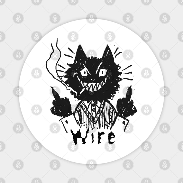 wire and the bad cat Magnet by anto veteran